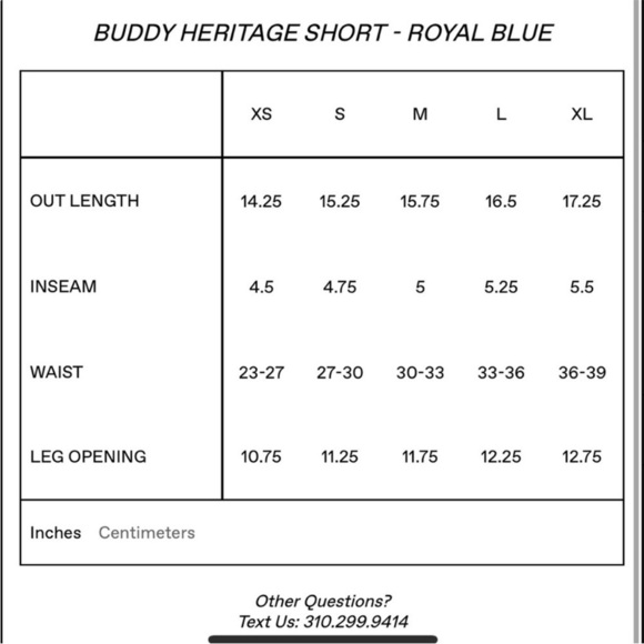 Madhappy Buddy Heritage Shorts Cotton Embroidered Royal Blue M GUC - Picture 10 of 10